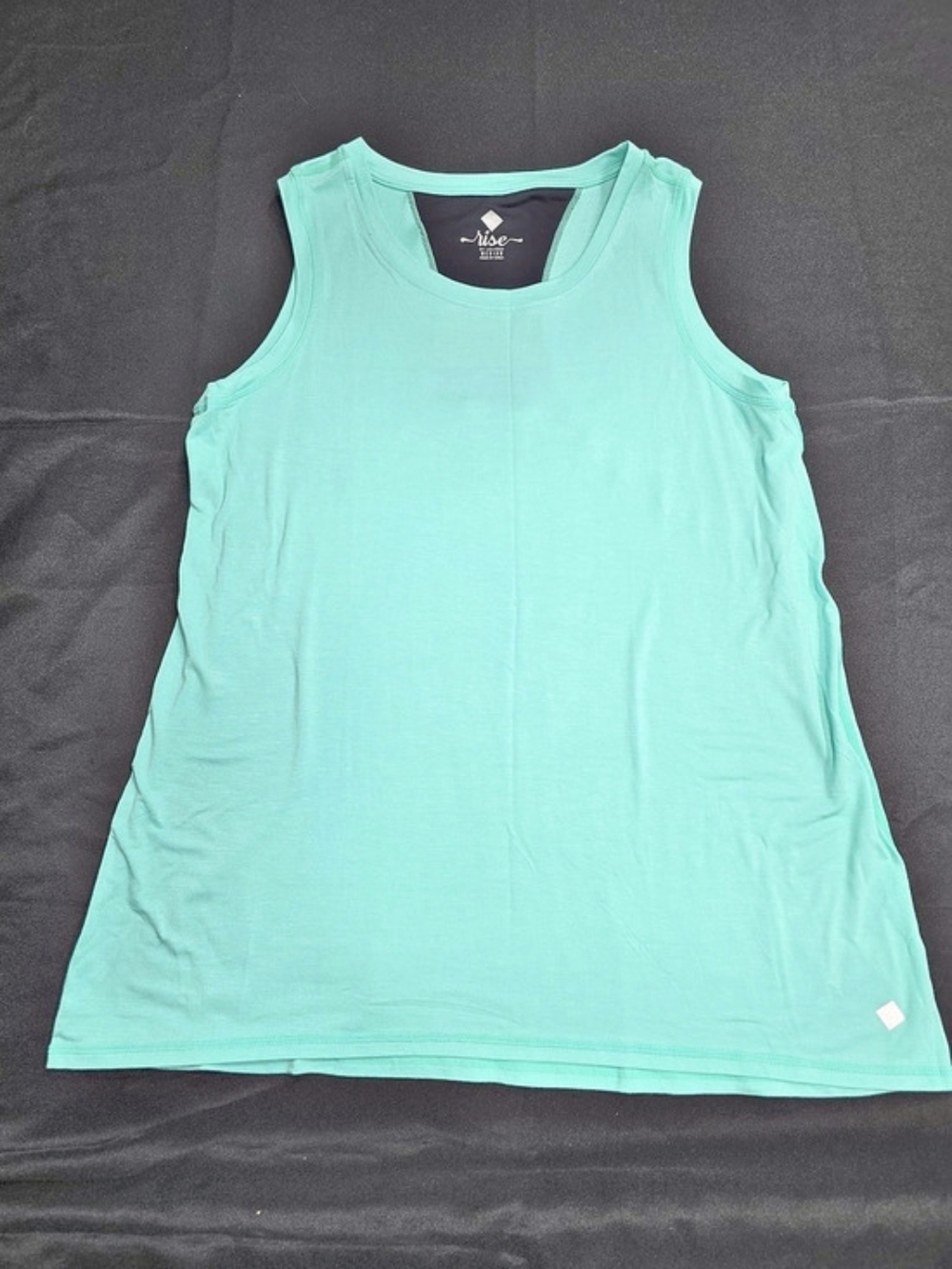 Lularoe Rise Strong Workout Tank Sleeveless Green Medium